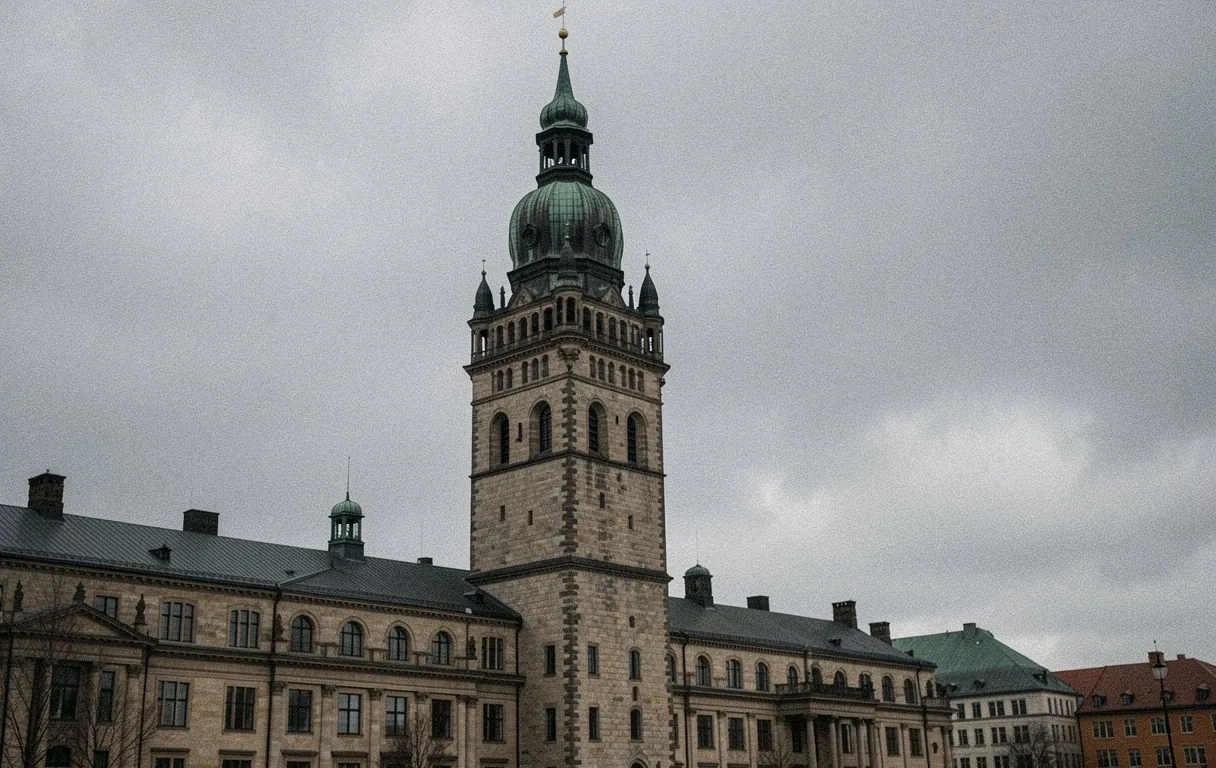 Danish Parliament architectural detail